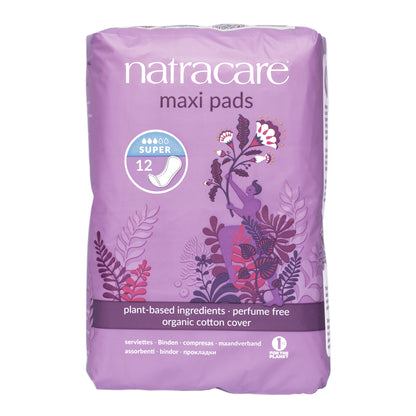 natracare maxi pads super pack