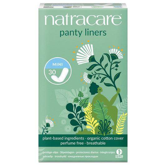 Natracare mini panty liners pack